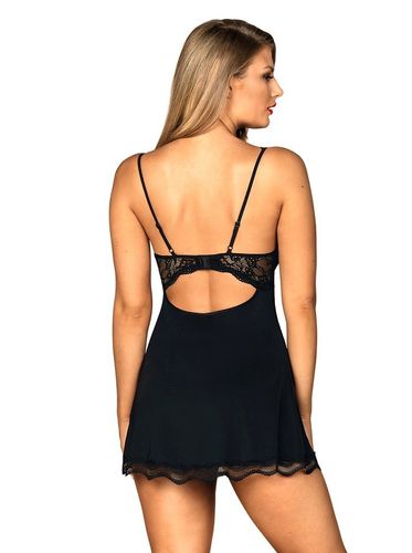 Elegancka Babydoll i Stringi  - Obsessive Luvae L/XL na Arena.pl