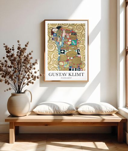 Plakat gustav klimt abstrakcja fulfillment 70x100 cm na Arena.pl
