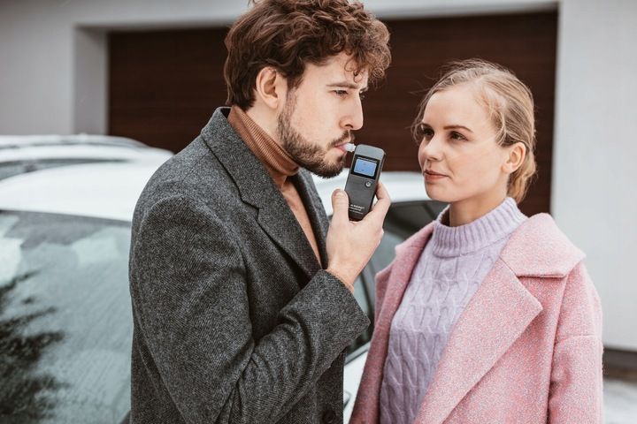 Alkomat CA 9000 Professional + kalibracje, ustniki zdjęcie 4