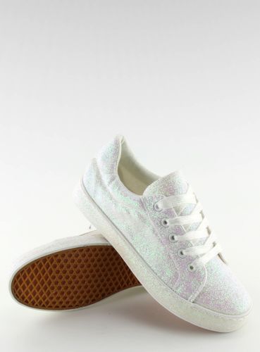 Trampki opalizujące białe BL142 WHITE - 38 na Arena.pl