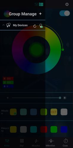 TAŚMA LED 5M NEON 5050 RGBIC BLUETOOTH APLIKACJA na Arena.pl