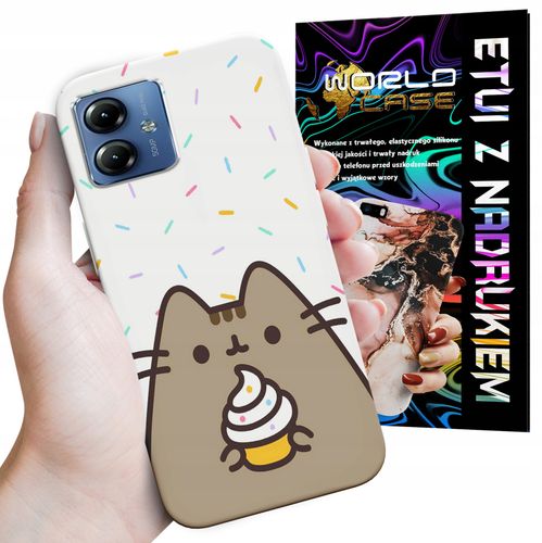 ETUI CASE DO MOTOROLA MOTO G14 - SŁODKI KOTEK KOT OBUDOWA PLECKI na Arena.pl