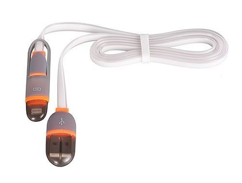 Kabel micro usb + adapter do iphone ipad na Arena.pl