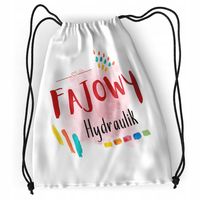 Plecak Dla Hydraulika Sportowy Szkolny Worek Torba Z Nadrukiem Ze Zdjęciem