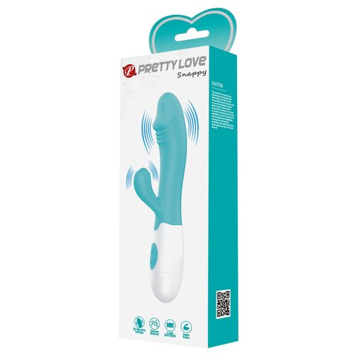 pretty love   snappy light blue, 30 vibration functions na Arena.pl