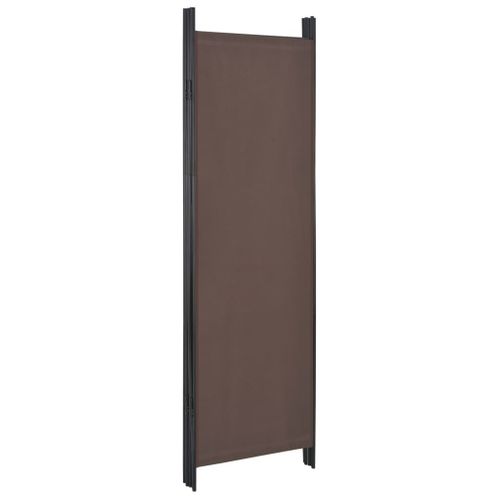 Parawan 5-Panelowy, Brązowy, 250 X 180 Cm na Arena.pl