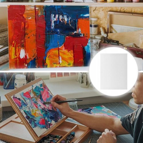 PŁÓTNO MALARSKIE DO MALOWANIA PODOBRAZIE BAWEŁNIANE 10szt 24x30 cm zestaw na Arena.pl