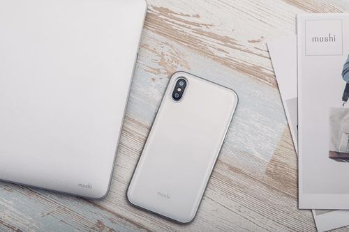 Moshi iGlaze - Etui iPhone X (Pearl White) na Arena.pl