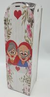 skrzynka na wino drewniana dla dziadków  nr. 11