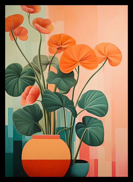Plakat 25x35cm Kwiatowa Harmonia zdjęcie 2