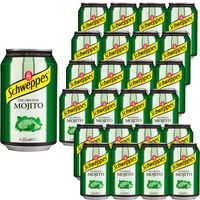 Schweppes Mojito Napój gazowany 330 ml x 24 sztuki