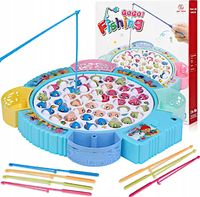 GRA ZRĘCZNOŚCIOWA ŁOWIENIE RYBEK IDEALNA GRA RODZINNA DLA DZIECI DOROSŁYCH