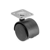 Kółko meblowe obrotowe fi40 bez hamulca