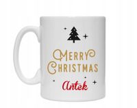 FOTO KUBEK Z imieniem PREZENT na ŚWIĘTA MIKOŁAJKI