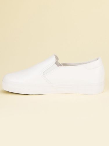 BIAŁE TRAMPKI SLIP ON Rozmiar - 41 na Arena.pl