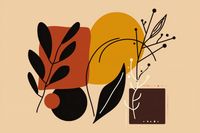 Plakat 30x20cm Ciepłe Kontury