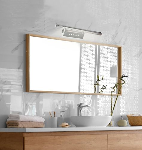 Forte LED 3 kinkiet 7W LED rurka trójkątna z wyłącznikiem chrom na Arena.pl