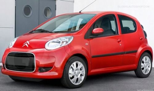 Citroen C1 - Chromowane Listwy na Grill Chrom Atrapy Zderzaka Tuning na Arena.pl
