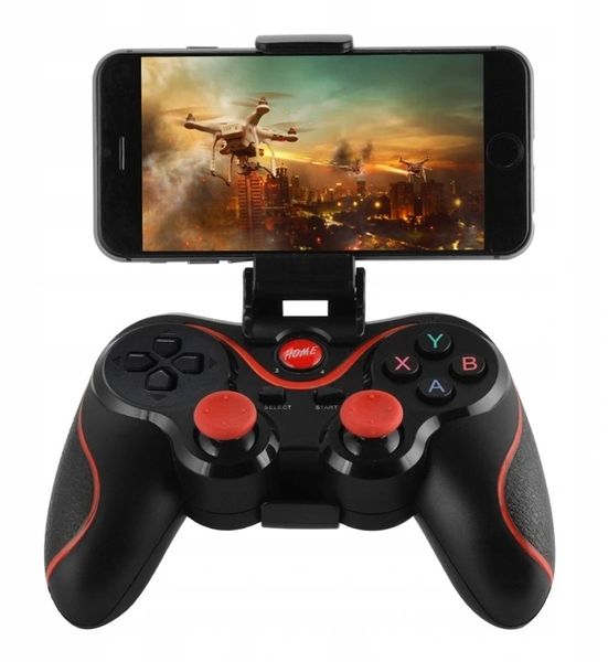 BEZPRZEWODOWY GAMEPAD PAD DO TELEFONU ANDROID iOS TV box PC Z UCHWYTEM zdjęcie 10