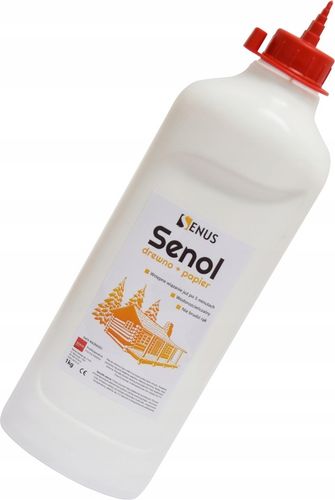 Klej wikol do drewna papieru tektury Senus Senol 1kg na Arena.pl