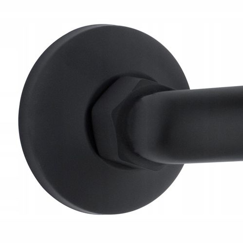 Bateria prysznicowa czarna ścienna jednouchwytowa ze słuchawką i wężem YOKA na Arena.pl