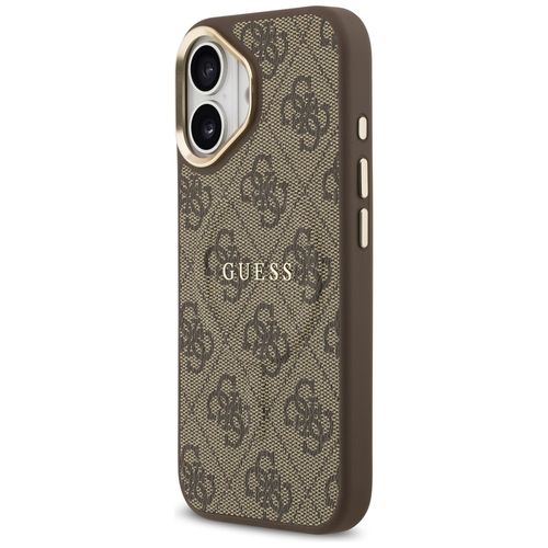 etui guess 4g pu classic logo magsafe do iphone 17 brązowy na Arena.pl