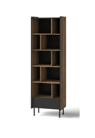 Nowoczesna Regał Otwarty Orzech 1SZ 59 cm PRESTIM DL