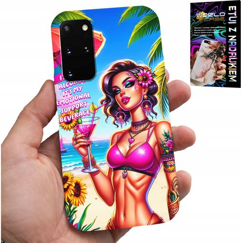 ETUI DO SAMSUNG GALAXY S20 PLUS - IT'S NOT ALCOHOL IT'S MY EMOTIONAL CASE na Arena.pl