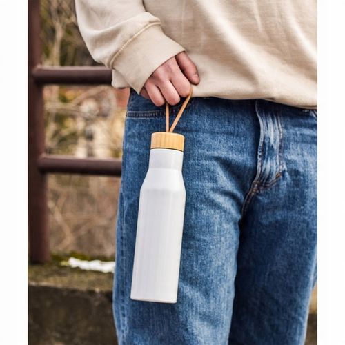 Butelka termiczna Lavotto 500ml, biały na Arena.pl