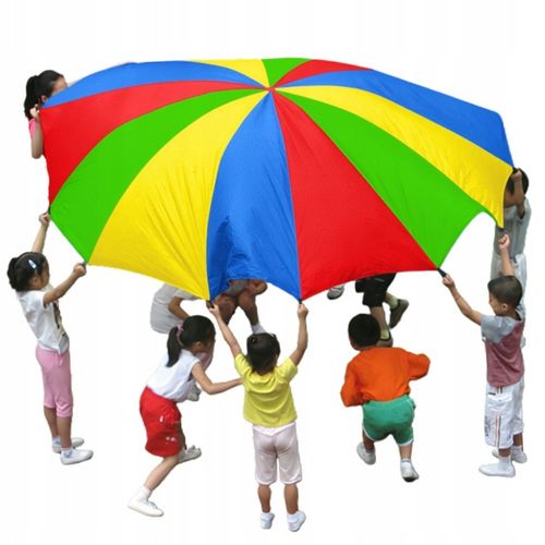 PROFESJONALNA CHUSTA ANIMACYJNA 2m SPADOCHRON + FUTERAŁ na Arena.pl