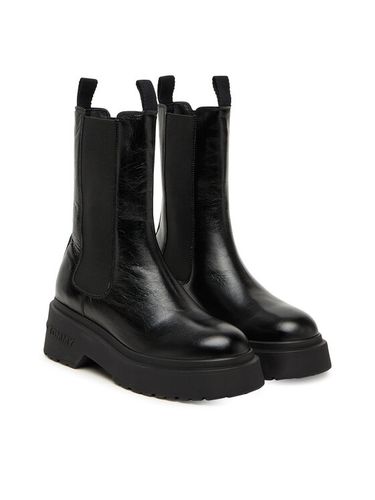 Tommy Jeans Sztyblety Tjw Chunky Shiny EN0EN02888 Czarny R38 na Arena.pl