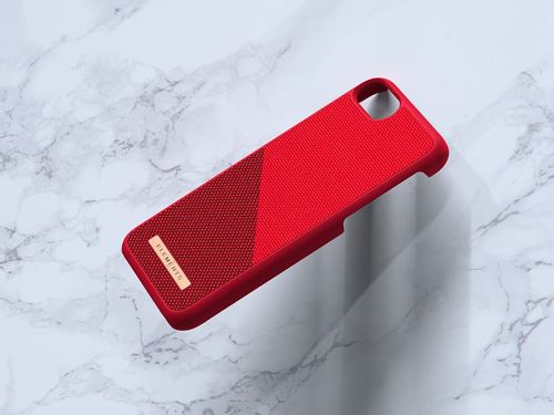 Materiałowe etui do iPhone SE 2020/8/7 (Red) na Arena.pl