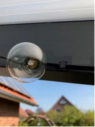 Girlanda Ogrodowa Lampki Żarówki Kule 7,6m 28 szt Ogrodowe Łańcuch świetlny na Arena.pl