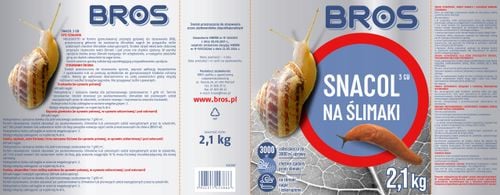 bros - snacol 3gb zwalcza ślimaki 2,1kg na Arena.pl