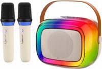 Karaoke GUYUCOM G1 przenośne głośnik karaoke Bluetooth + 2 Mikrofony HIT !