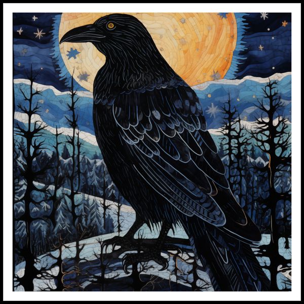 Plakat 90x90cm Kruczy Mąciciel zdjęcie 3