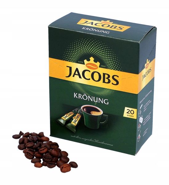 Jacobs Kronung kawa w saszetkach rozpuszczalna 2x20 saszetek 36g z Niemiec zdjęcie 3