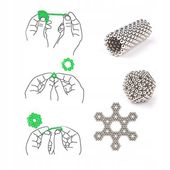 KULKI MAGNETYCZNE NEOCUBE XXL 5 mm 216 szt. + BOX