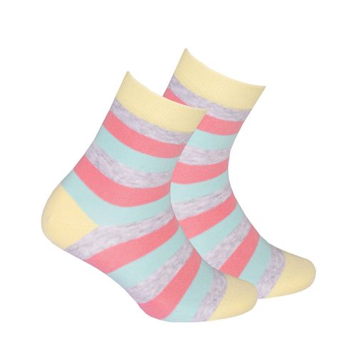 SKARPETKI WZOROWANE 6-11 LAT 30-32 wzór - dziewczynka na Arena.pl