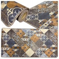 DYWAN DO KUCHNI MATA PODŁOGOWA 150 X 77CM PVC VINTAGE CHODNIK KUCHENNY
