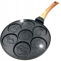 Patelnia do smażenia placków jajek 26cm 7 wzorów pancakes zwierzątka