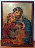 obraz ikona 15x20 święta rodzina