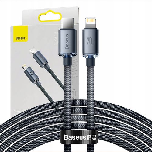 Kabel niktrade USB typ C - Apple Lightning 2 m czarny na Arena.pl
