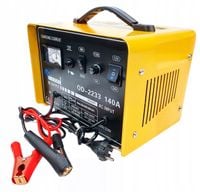 PROSTOWNIK SAMOCHODOWY Z ROZRUCHEM DO ŁADOWANIA MOCNY 140A ROZRUCH 12/24V