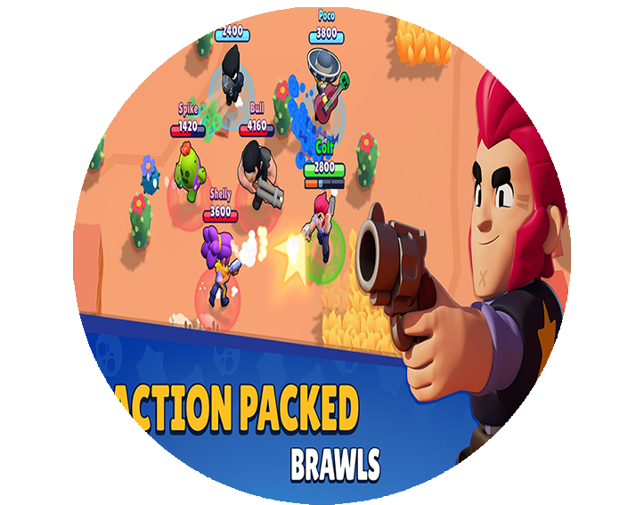 Opłatek na tort Brawl Stars zdjęcie 1