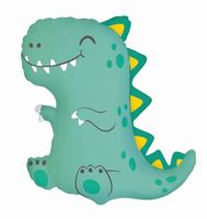 Balon foliowy dinozaur rex zielony, 60 cm (luz)