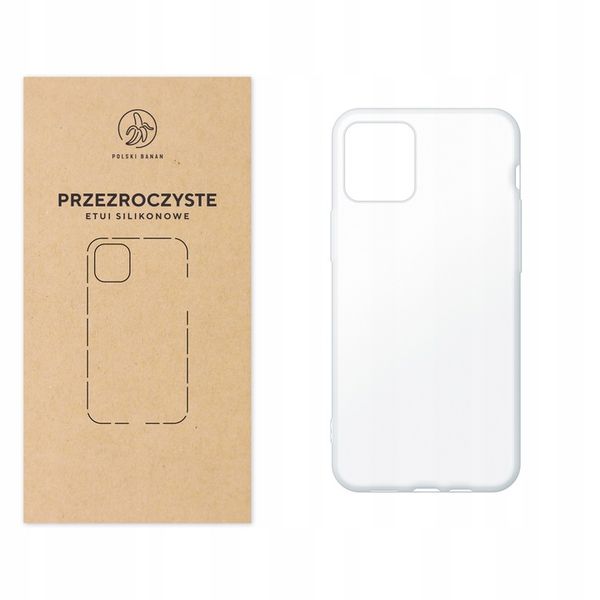 Etui silikonowe Przezroczyste do Apple iPhone 12 mini zdjęcie 1