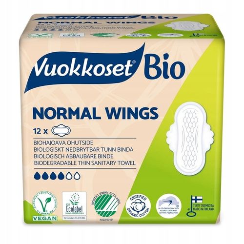 VUOKKOSET EKOLOGICZNE PODPASKI BIG ZESTAW na Arena.pl