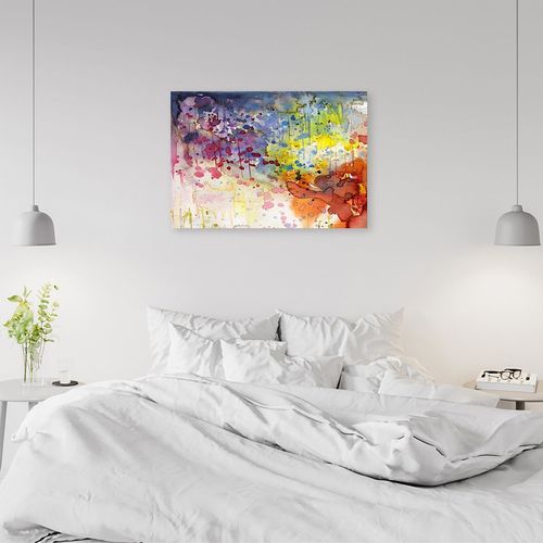 Deco Panel, Kolorowa abstrakcja 90x60 na Arena.pl