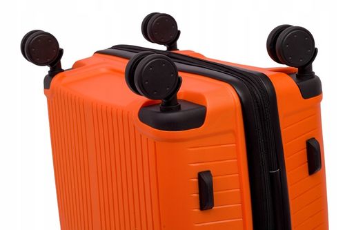 Komplet Wytrzymałych Walizek Podróżnych BAGIA Z Polipropylenu + GRATIS na Arena.pl